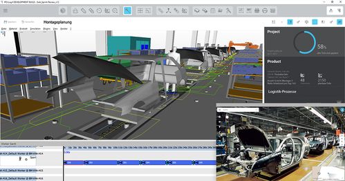 德国芬奇工厂的视觉点云数字孪生 数字技术赋能智能制造新标杆